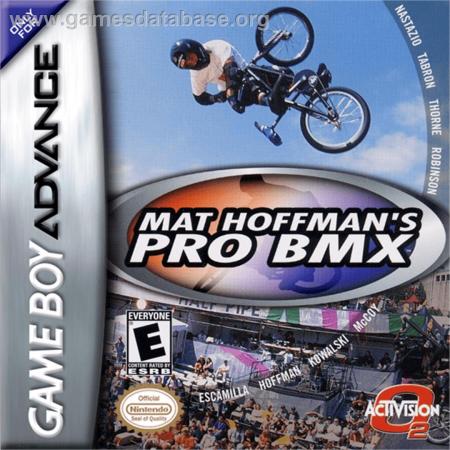 Cover Mat Hoffman's Pro BMX for Game Boy Advance